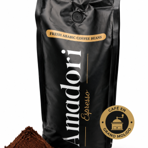 Cafe en grano molido Amadori