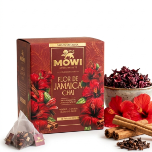 Mowi Flor de Jamaica con Chai