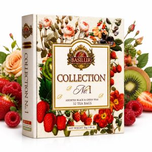 Basilur Collection No. 1 – Assorted Black & Green Teas (32 bolsitas)